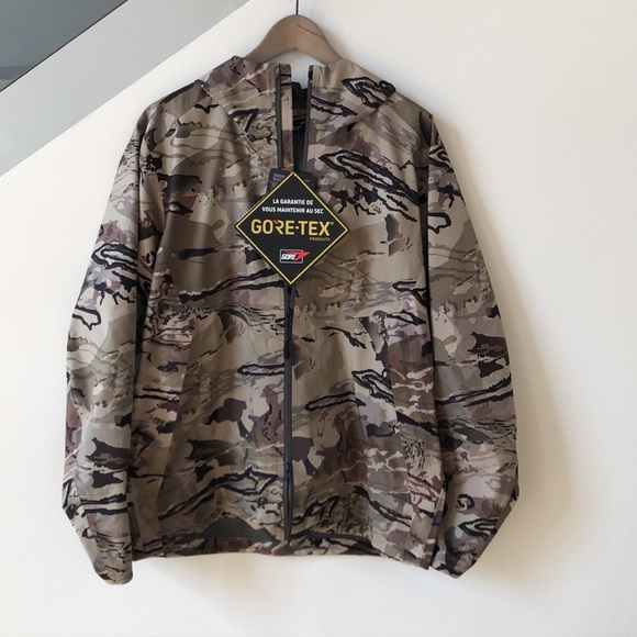 Under armour jacket gore Tex desert camo new L - Picture 1 of 7
